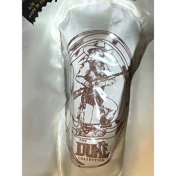 Duke Coll Denim Cowboy Hat The Duke Collection S 6 3/4-6 7/8 Embroidered Band - Picture 7 of 9